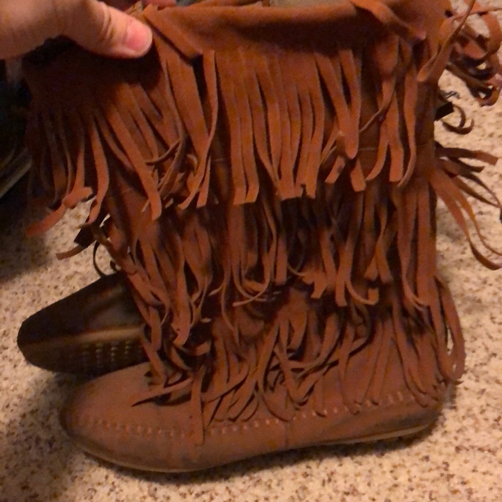 Fringe Boots